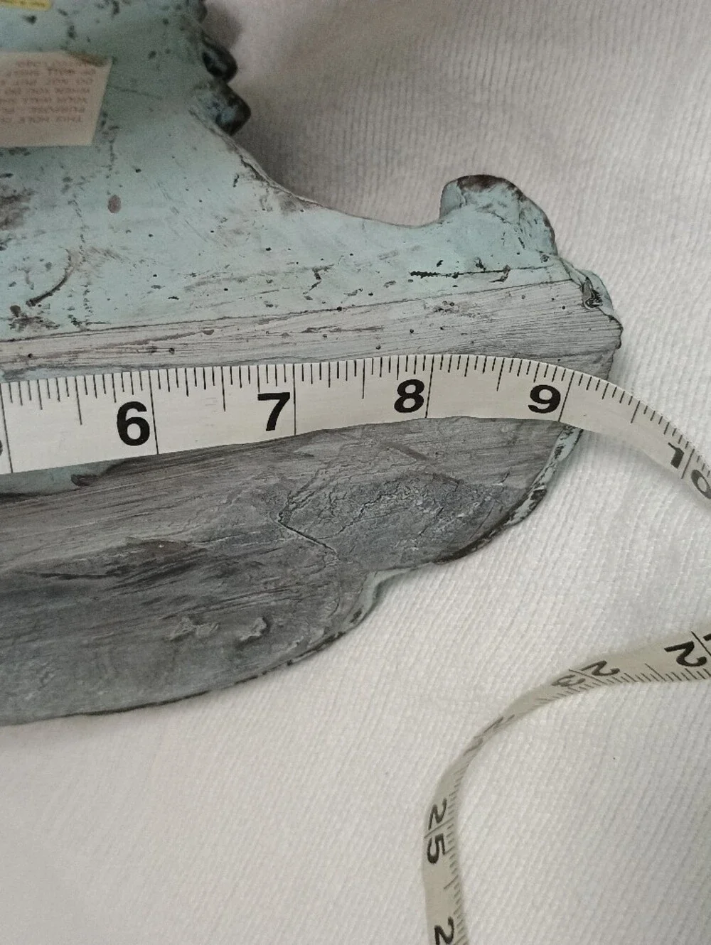 DECORATIVE Distressed CORNICE WALL SHELF Antiqued Heavy Plaster
